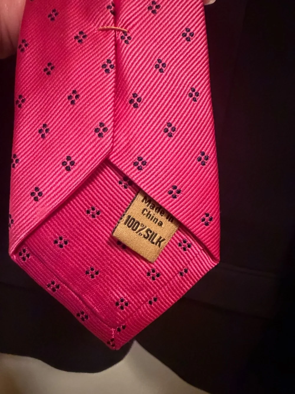 BOYS Bright Pink Class Club Adjustable Neck Tie